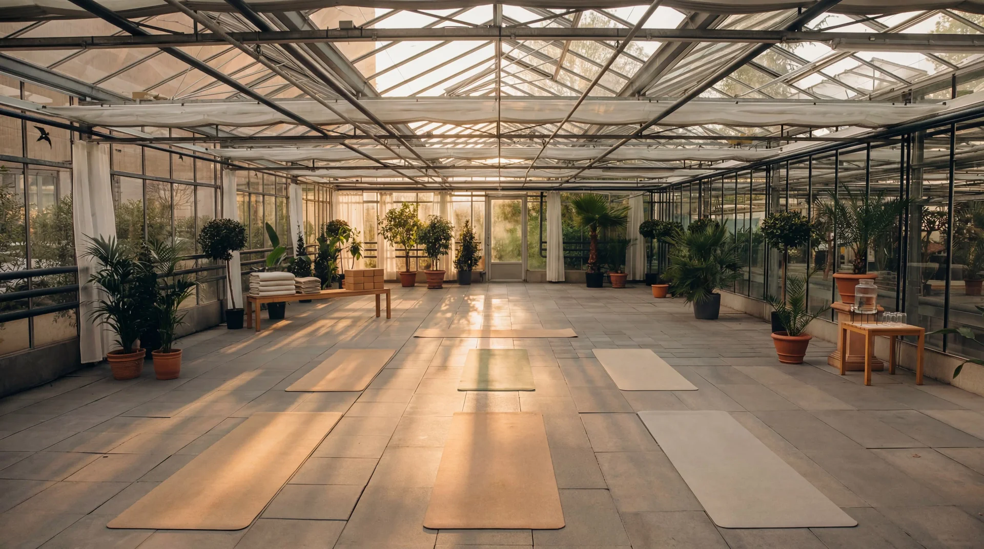 Yoga im Schattenhaus